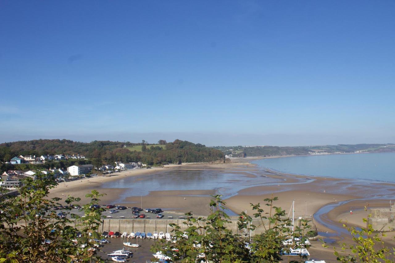 Beach House With Sea Views Over Saundersfoot Bay Ngoại thất bức ảnh