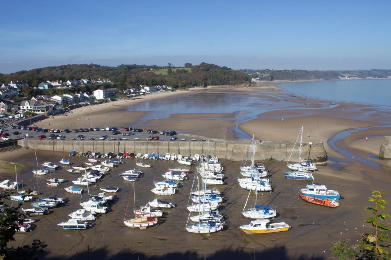 Beach House With Sea Views Over Saundersfoot Bay Ngoại thất bức ảnh