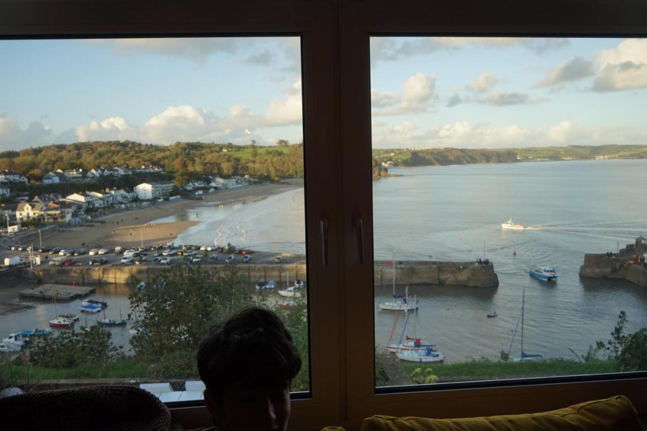 Beach House With Sea Views Over Saundersfoot Bay Ngoại thất bức ảnh